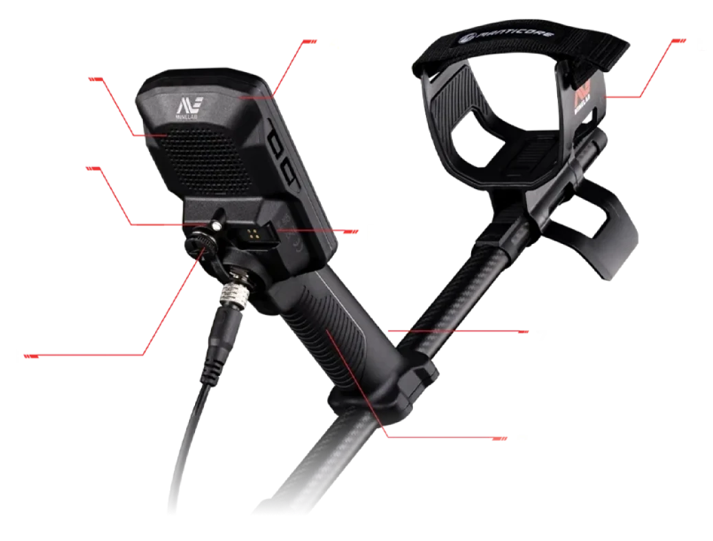 Tekirdağ Minelab Manticore - Kontrol paneli